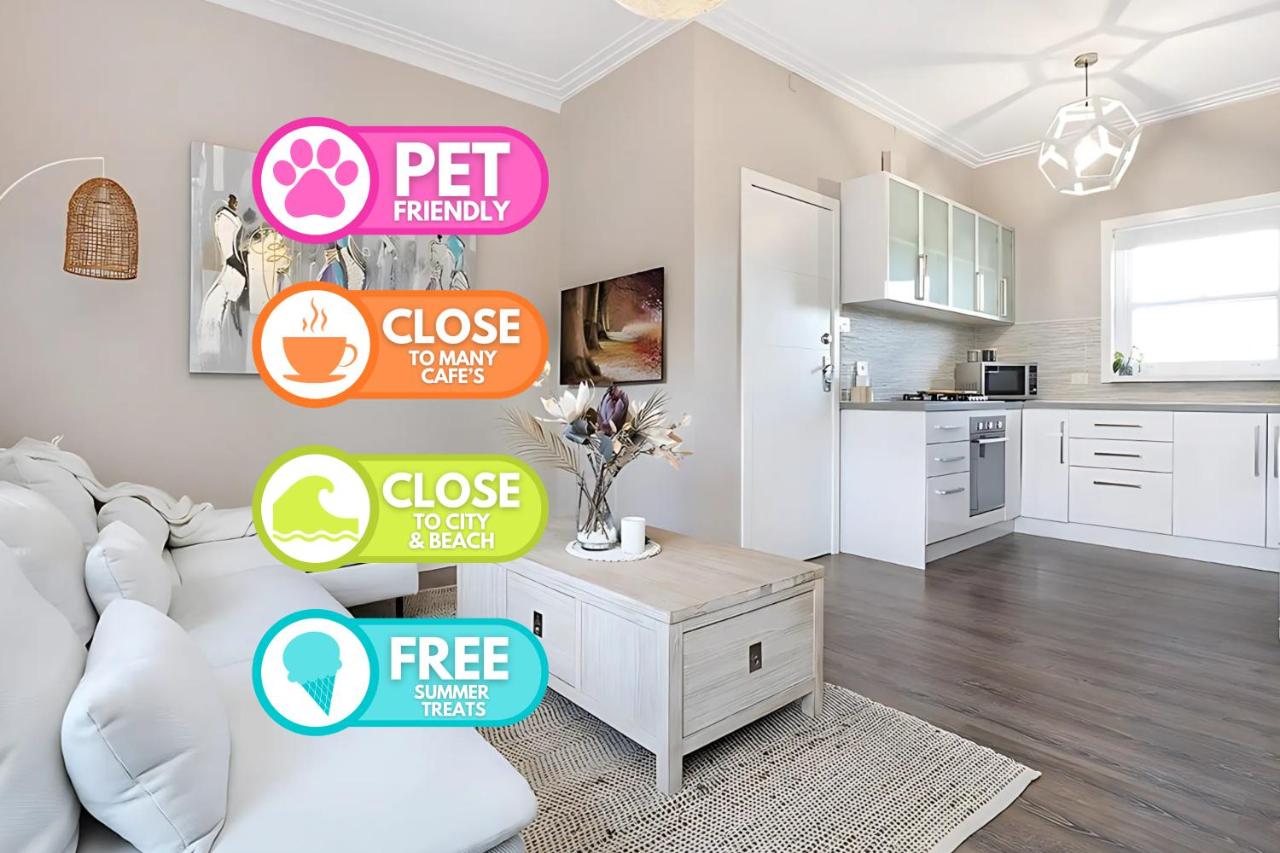 Luxe Newly Renovated 2BR Unit - Pet Friendly - WALK TO BEACH - B&B Wollongong