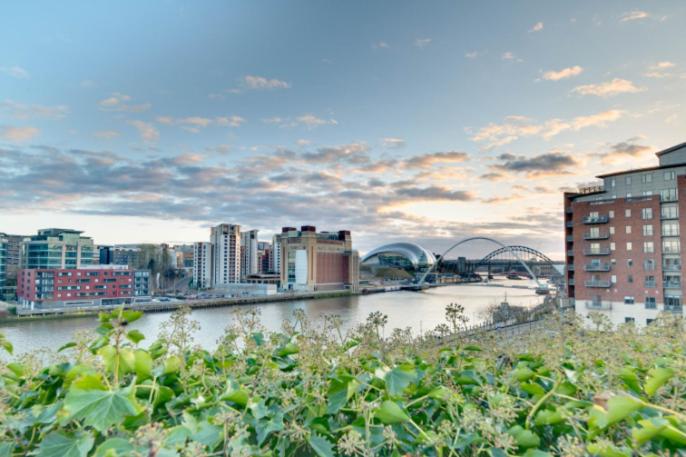 Swan Apartments 2B Modern Staycation City Retreat - B&B Newcastle upon Tyne