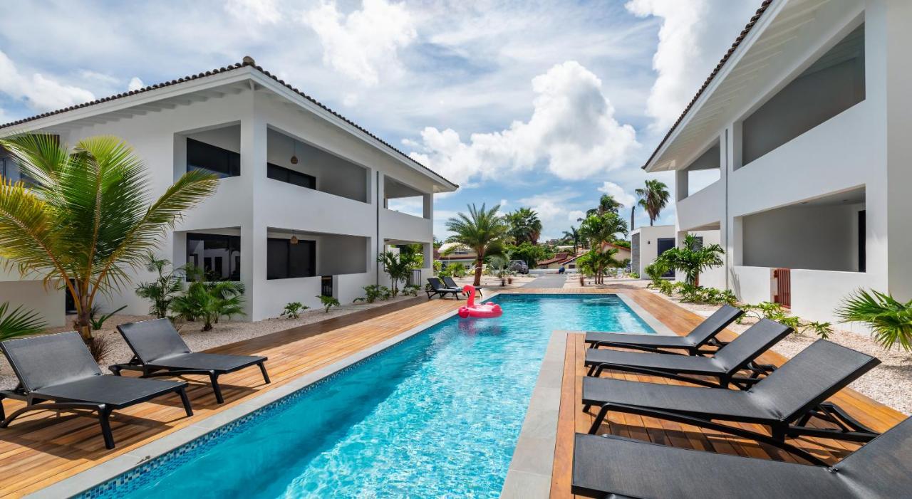Palm Suite - Aan zwembad, dichtbij het strand - Chambres d’hôtes Jan Thiel