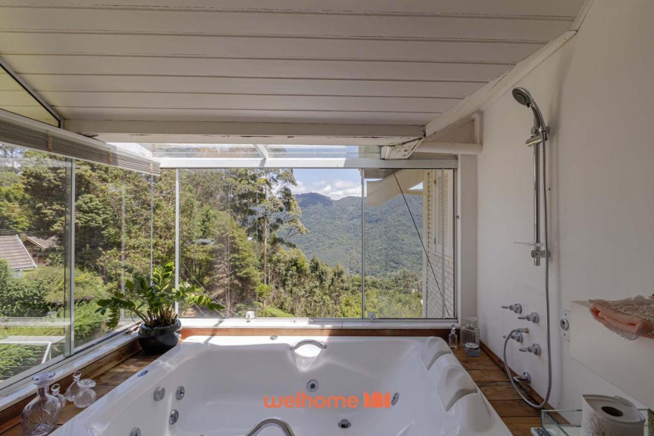 Casa em Campos do Jordão com Hidromassagem e Vista - Ferienwohnung Campos do Jordão