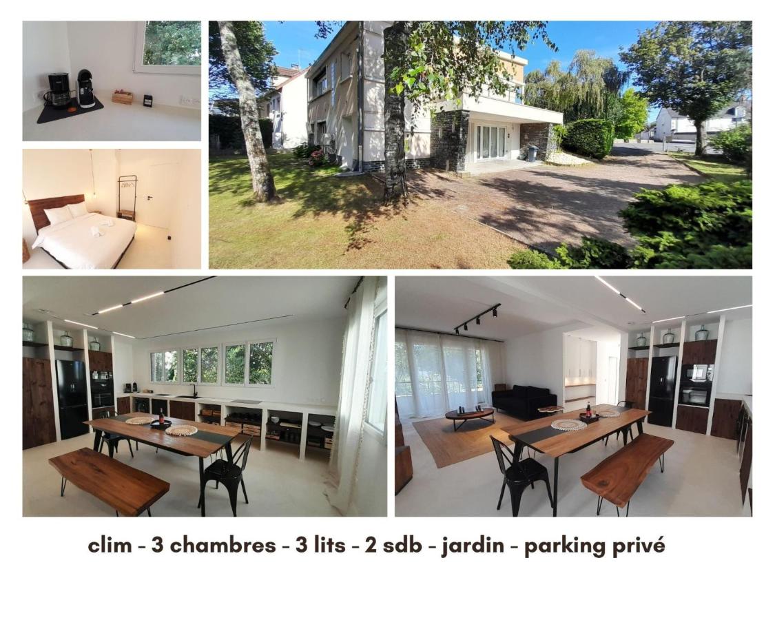 Superbe maison 3 chb-clim-jardin - Ferienwohnung Châteauroux