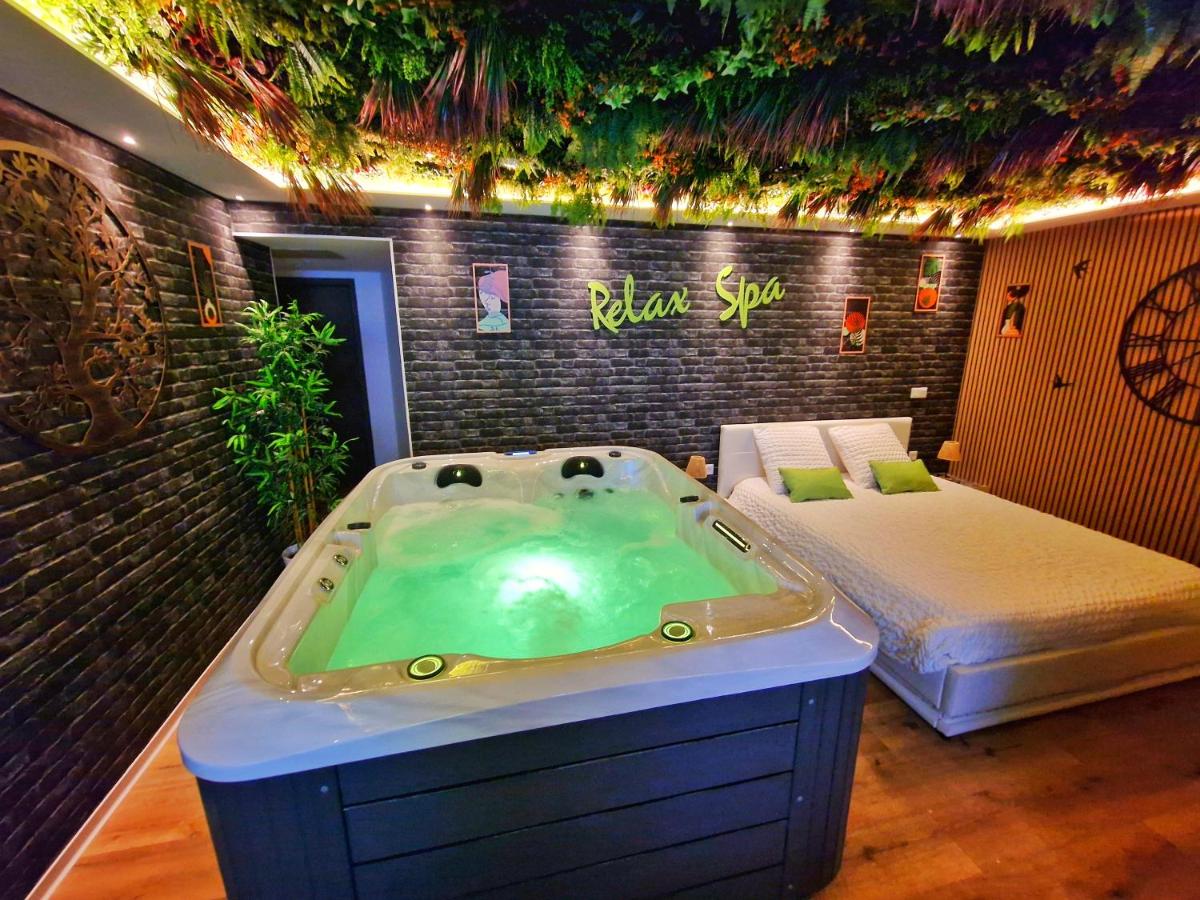 RELAX SPA-4 Pers-Jacuzzi-Parking-Jardin-Clim-Colmar - Ferienwohnung Muntzenheim
