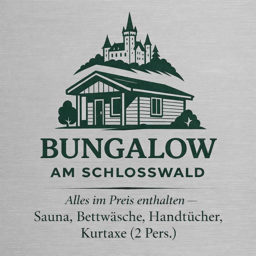 Komfortabler Bungalow Am Schlosswald mit privater Sauna&Terrasse - Wernigerode Harz - Chambres d’hôtes Wernigerode