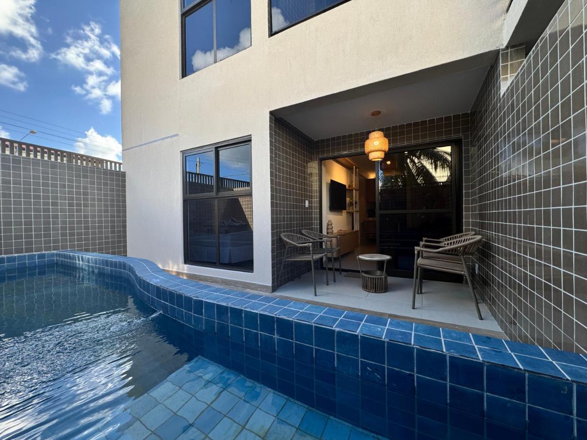 Luxuoso Apt 2 quartos com piscina privativa ao lado da vila do Padre Arlindo - Chambres d'hôtes Tamandaré