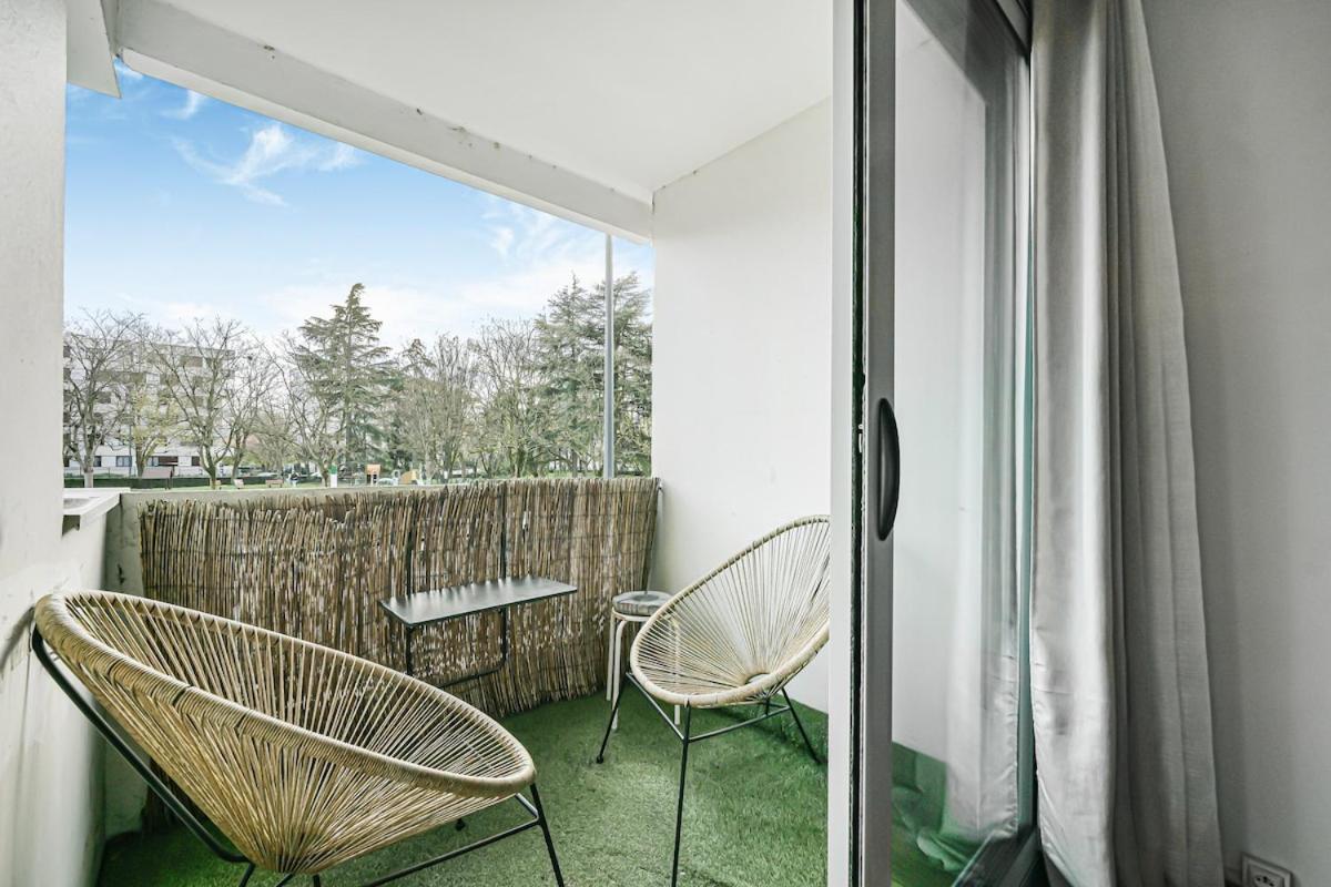 Le Mona Lisa - Balcon - Paris & Disneyland - Ferienwohnung Chelles