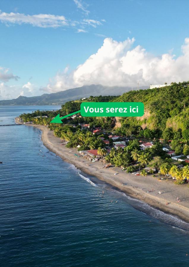 Bungalow sur la plage Balaou - B&B Le Carbet