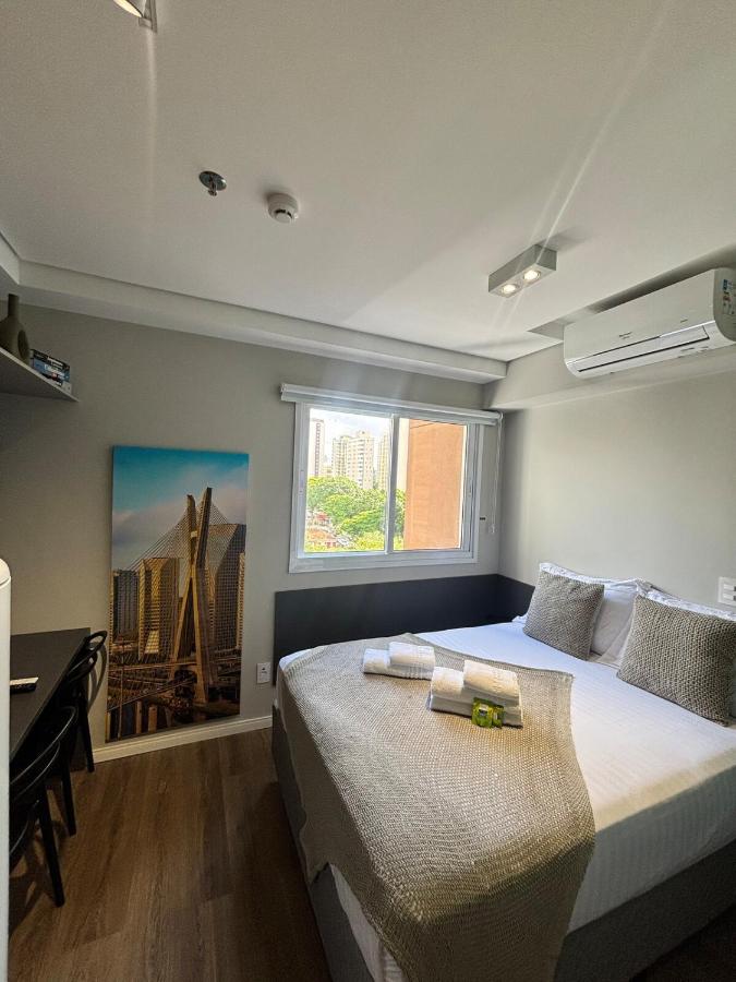 Studio funcional e completo perto do Allianz Parque com 1 vaga externa e piscina - B&B São Paulo