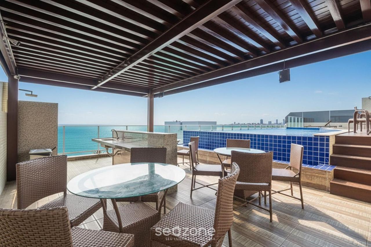 Sua estadia completa com piscina na cobertura, a 40m da praia em Cabedelo – CMZs - Bed and Breakfast Cabedelo