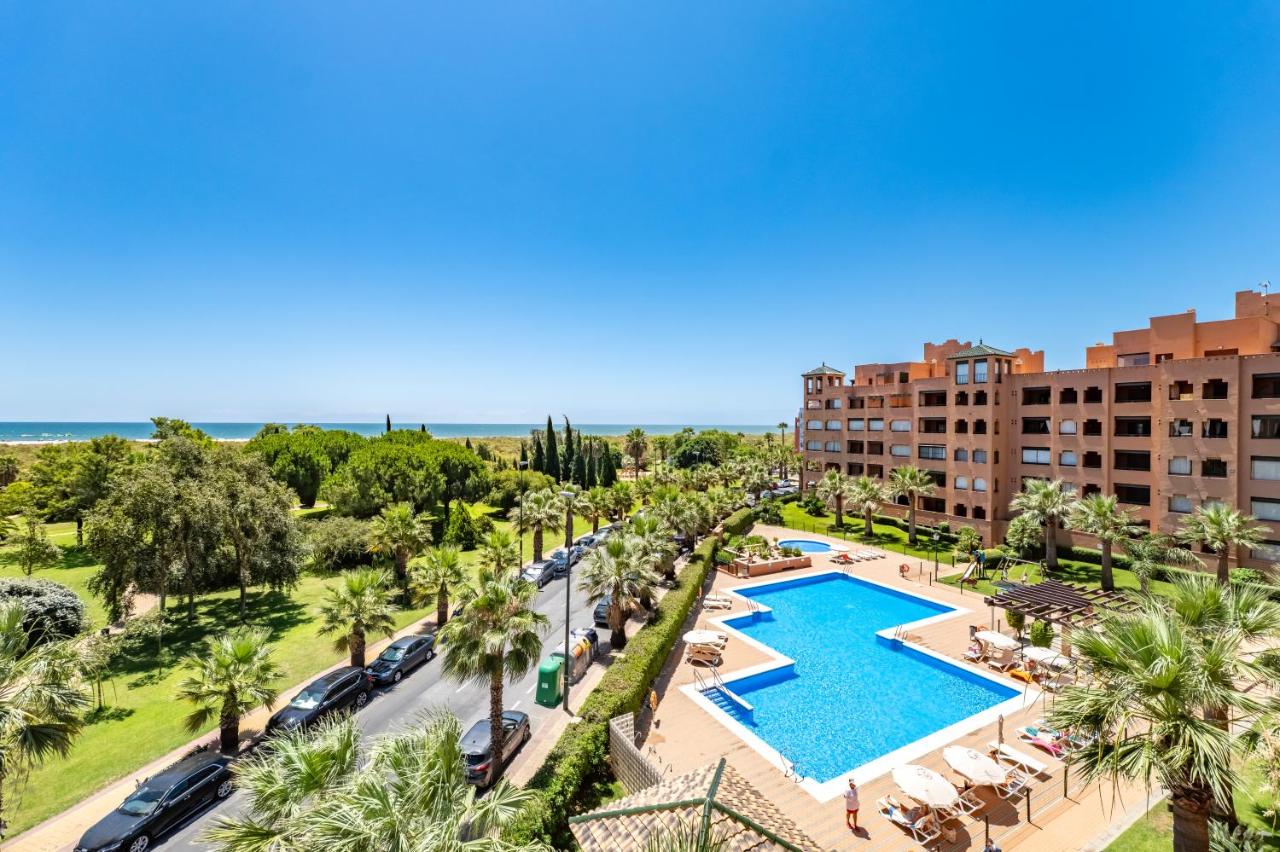 APARTAMENTO CON TERRAZA Y VISTAS AL MAR - Residencial Playa Verde - Ferienwohnung Ayamonte