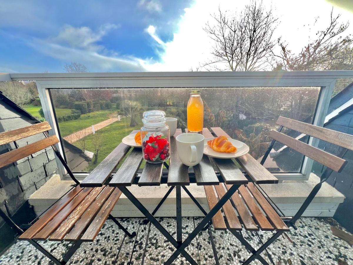 Maisonnette moderne avec jardin à Mousterlin - Ferienwohnung Fouesnant