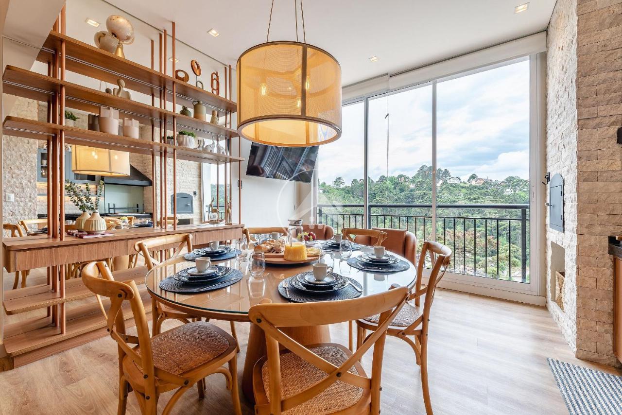 Elegante cobertura: 4 suítes c/ conforto e lazer - B&B Campos do Jordão