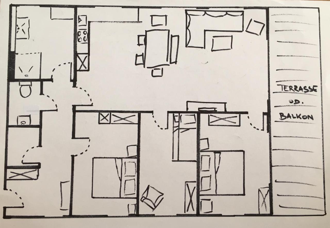 Three-Bedroom Apartment