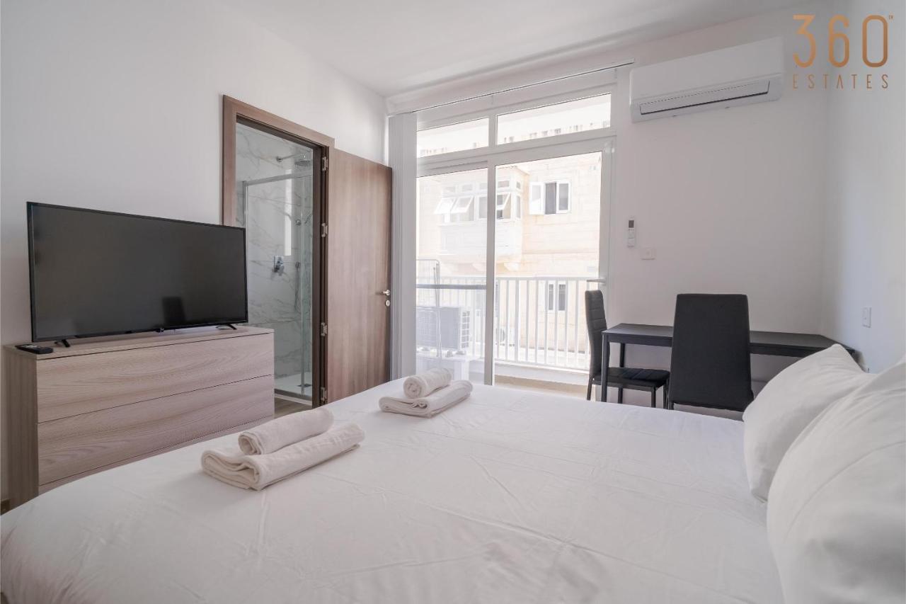 Comfortable Studio Near the Seafront with Free WiFi and Air Conditioning - Ferienwohnung Il-Gżira