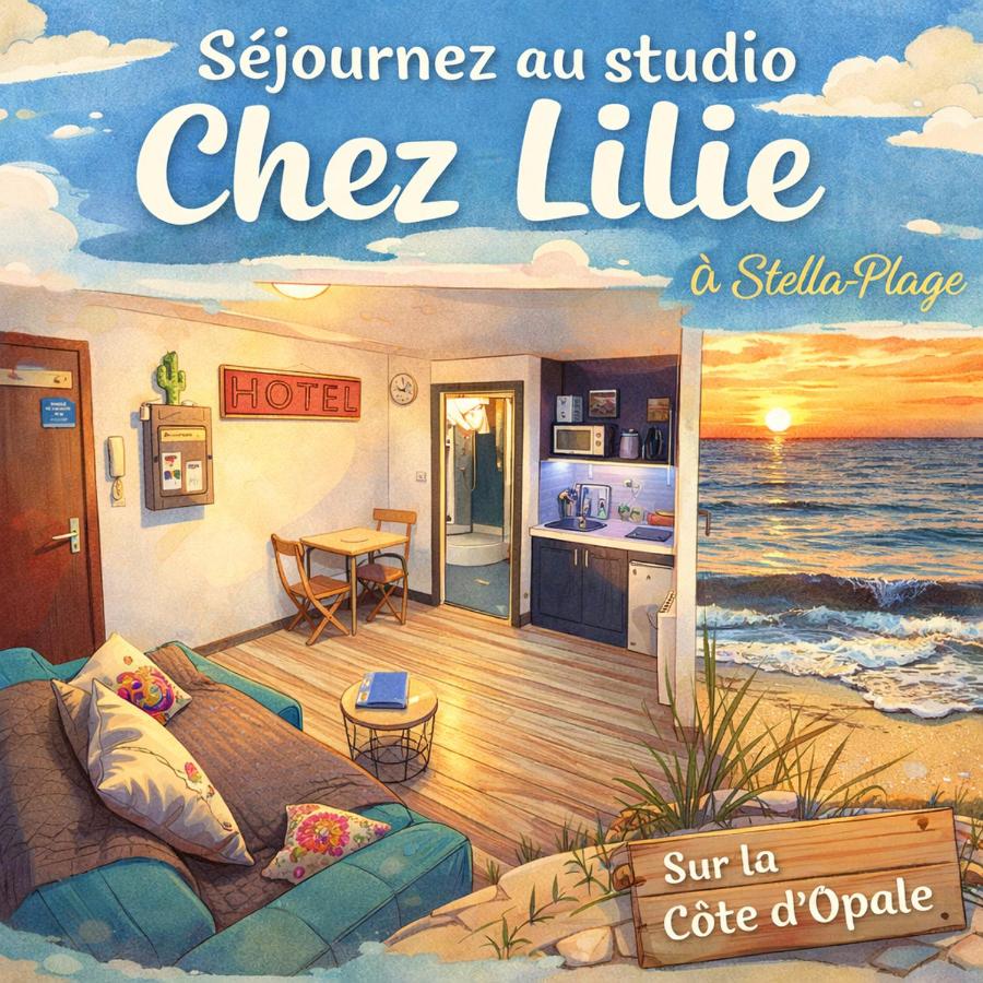 Chez Lilie, Studio cosy classé 2 étoiles Plage de Stella - Ferienwohnung Cucq