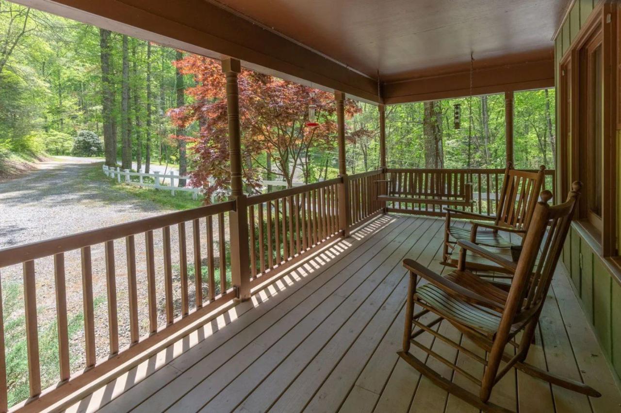 Grinder Switch, view, fire pit - B&B Bryson City
