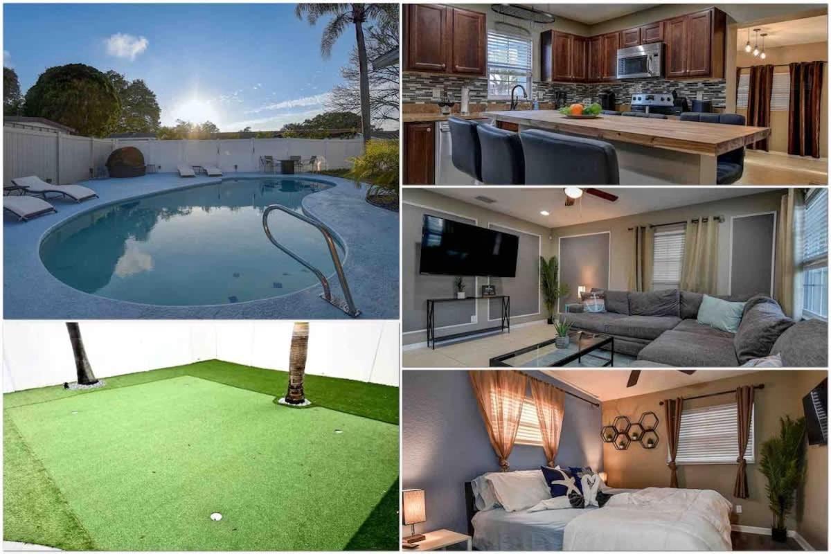 Largo Poolside Paradise Heated Pool 10Min To Beach - B&B Largo