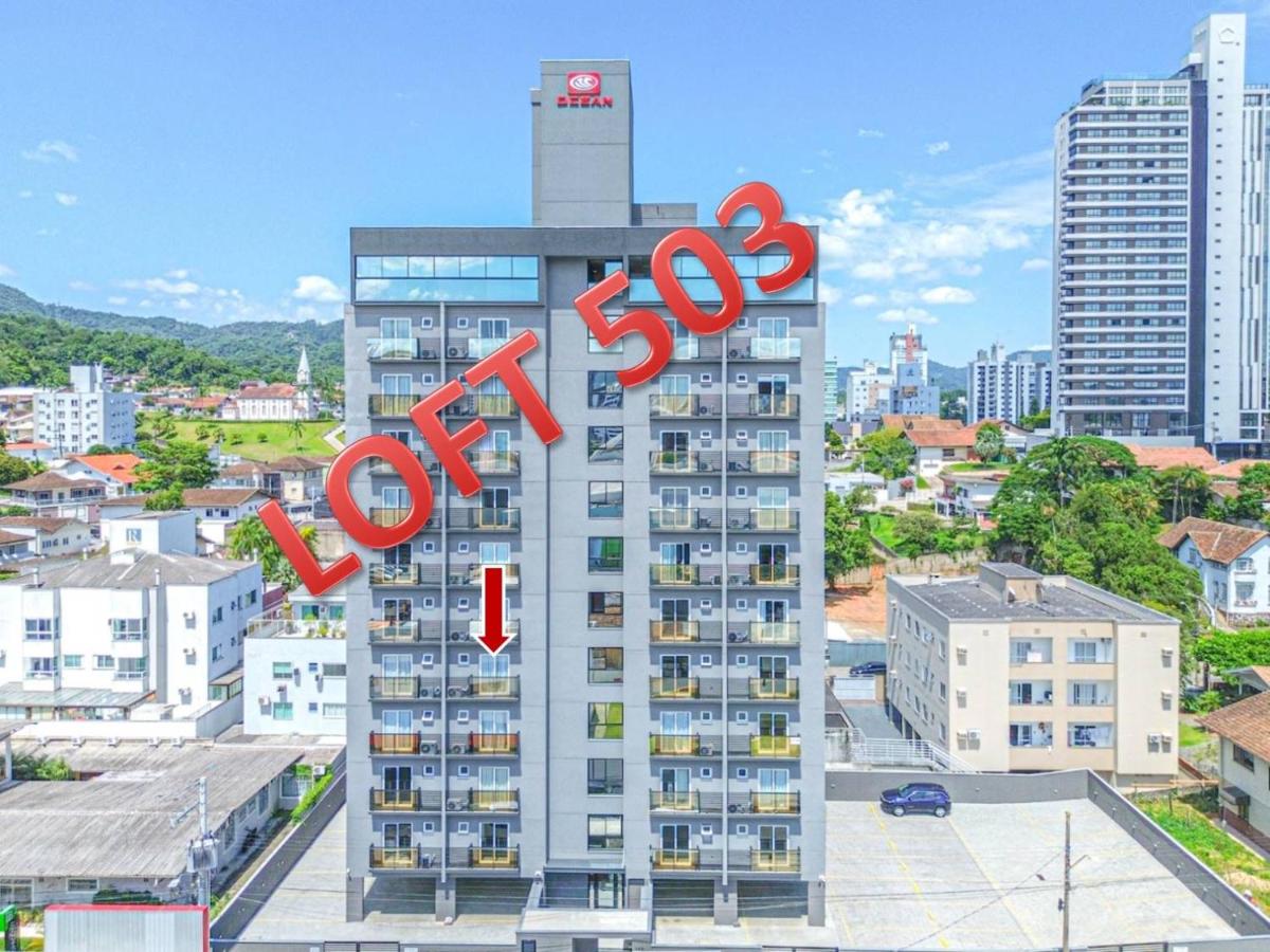 LINDO LOFT 350m Vila Germânica - B&B Blumenau