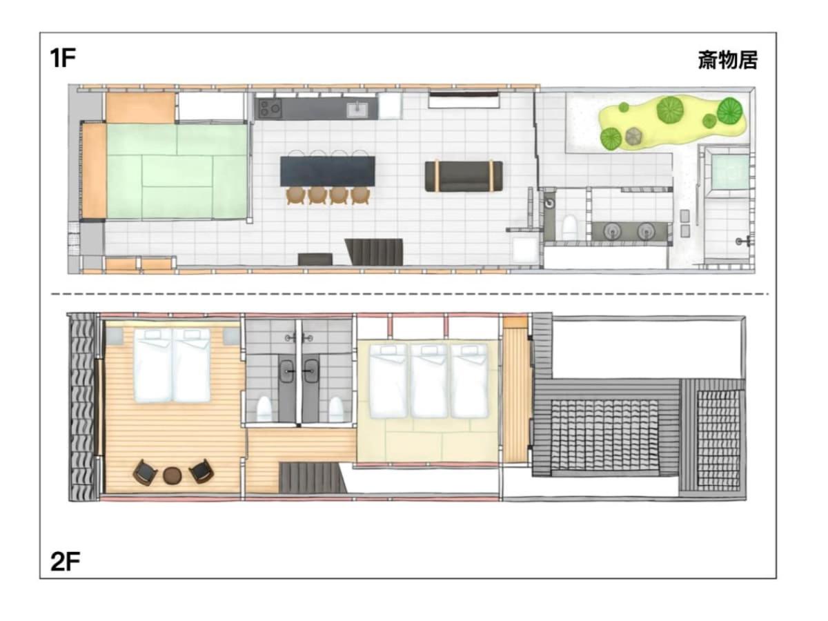 Guesthouse Hana - Oneness Villa - B&B Kyoto