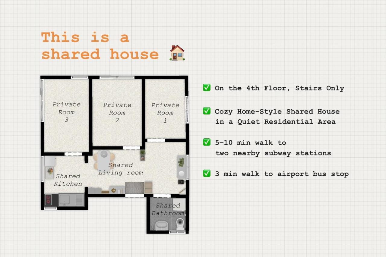 Seoul Yes Oui Ja Sharehouse - Bed and Breakfast Seoel