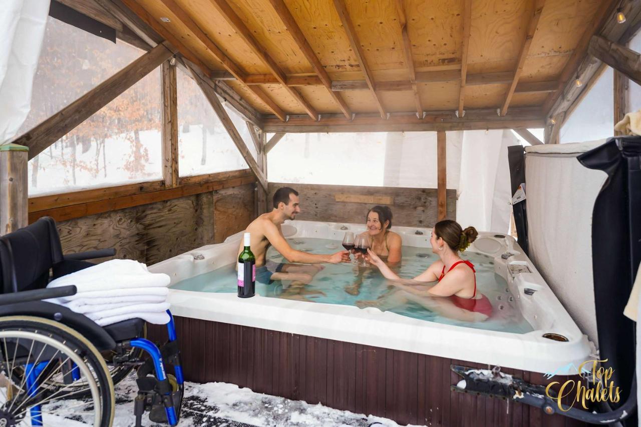 The Freedom SPA mobility-impaired welcomed - B&B Saint-Adolphe-d'Howard