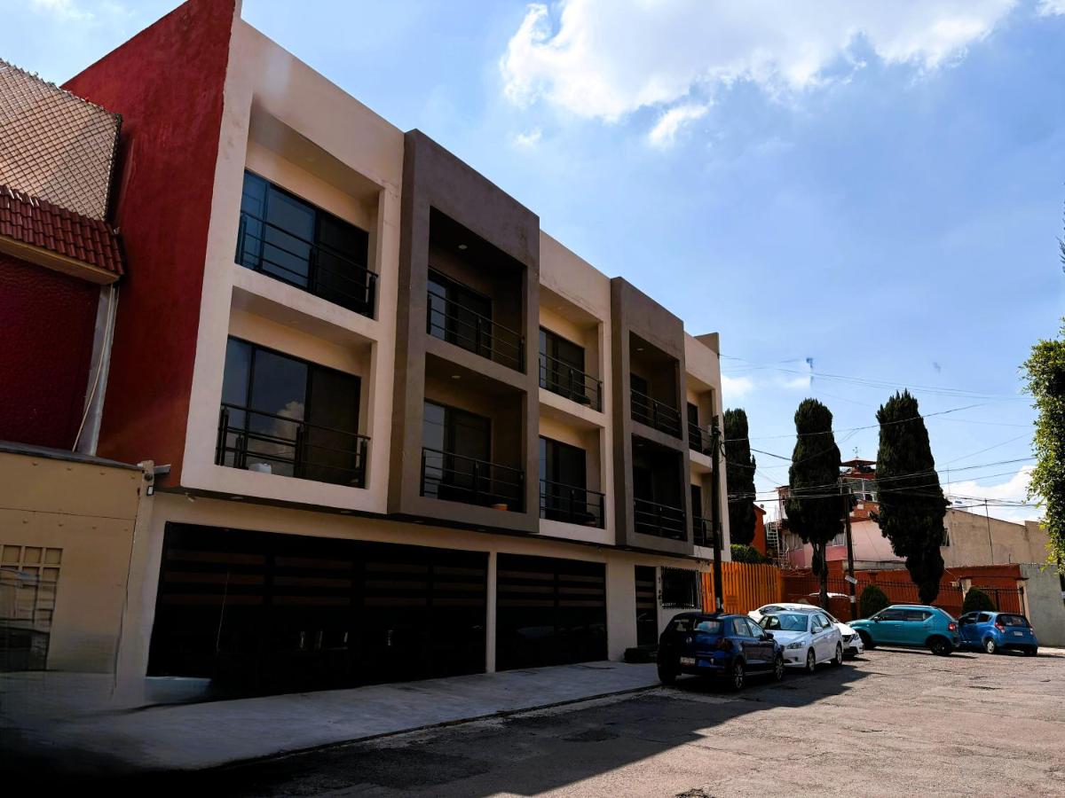 S09 SUITE DOBLE Premium Suite TEC CEM con Cocineta WiFi Balcón Parking Terraza - B&B Città del Messico