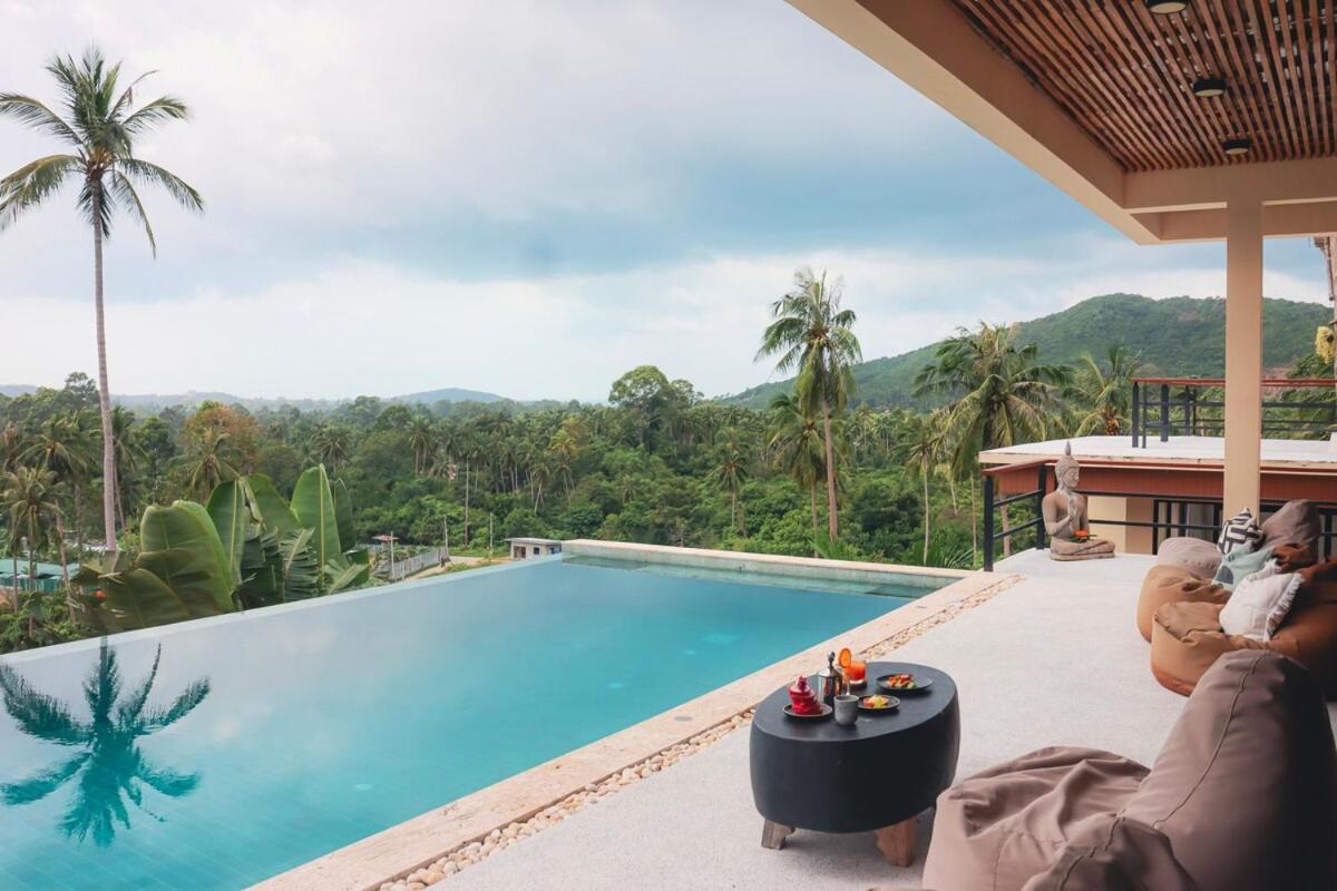 Luxury 5BR Villa Private Pool Family Breakfast - Chambres d'hôtes Bo Phut Beach