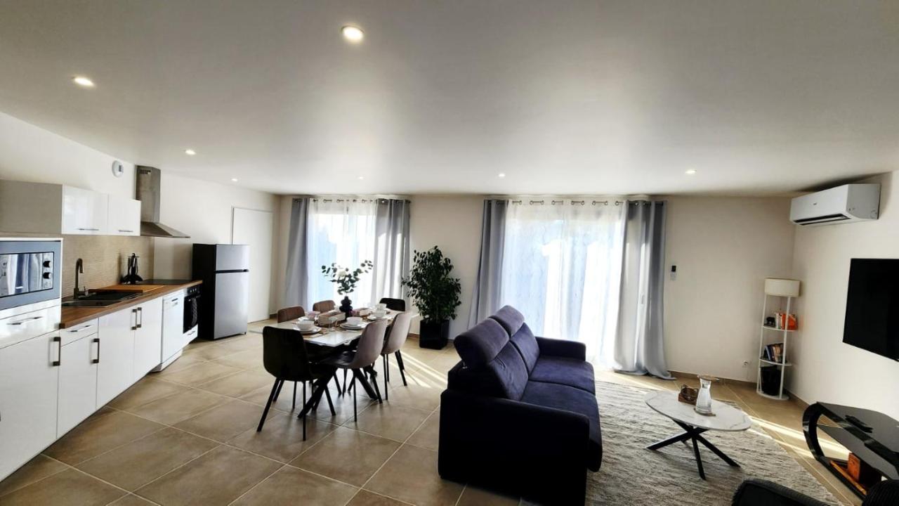 Maison des Vignes, climatisée avec ménage, draps et serviettes inclus - B&B Tabanac