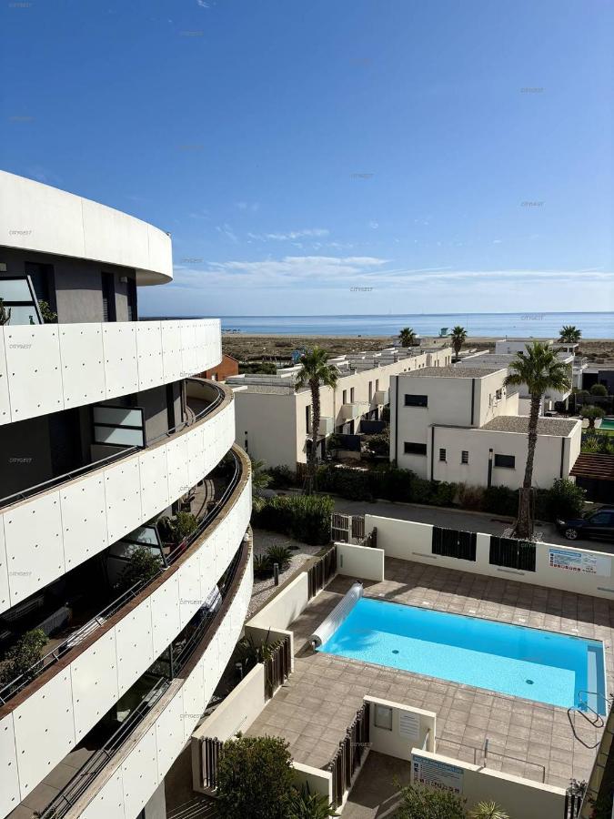 Superbe Appartement T3 - 6 Personnes - 100 m de la plage - Piscine- 6ODYS405C - Chambres d'hôtes Le Barcarès