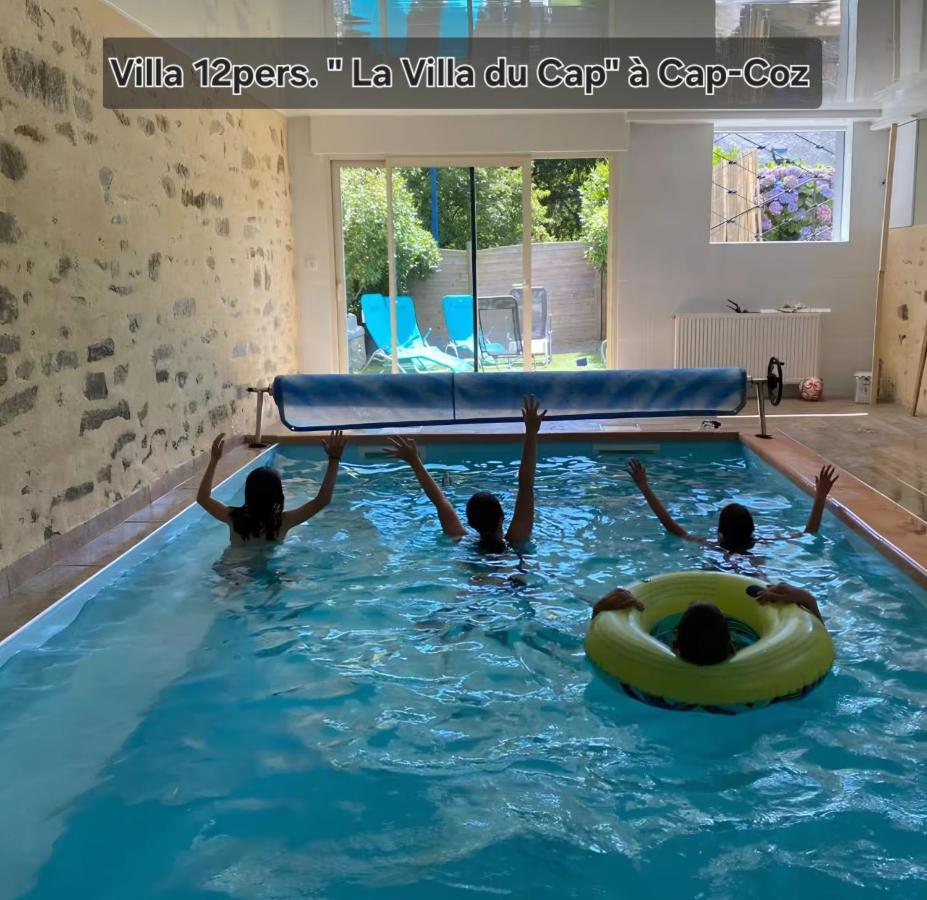 "La Villa du Cap" avec piscine intérieur, billard et à 5 minutes de la plage et des commerces! - Ferienwohnung Fouesnant