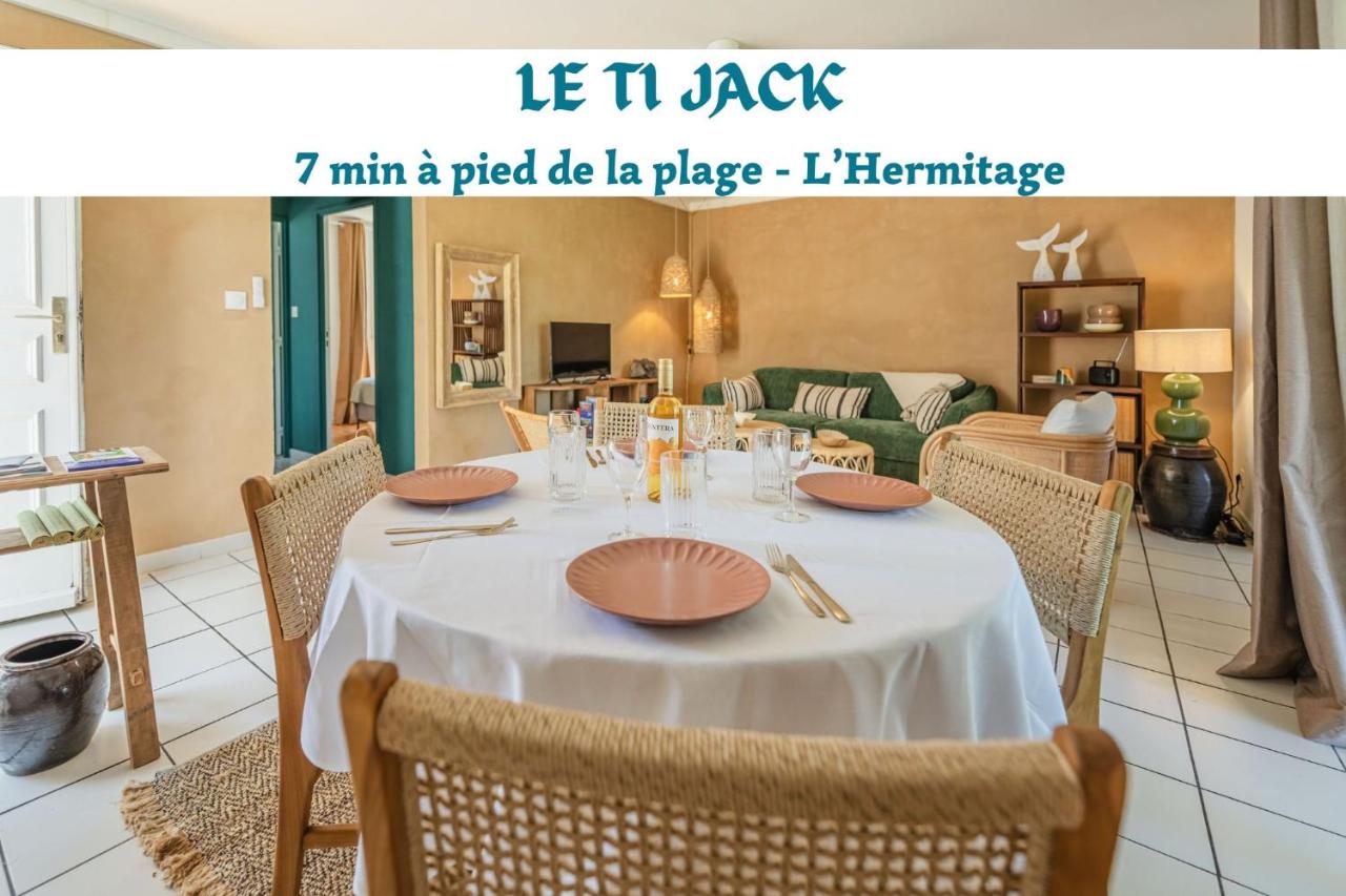 Le Ti Jack - Cosy plage et confort a l Hermitage - B&B Saint-Paul