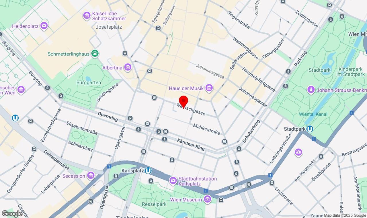 Center Karlsplatz Oper U1 U2 U4 - Ferienwohnung Wien