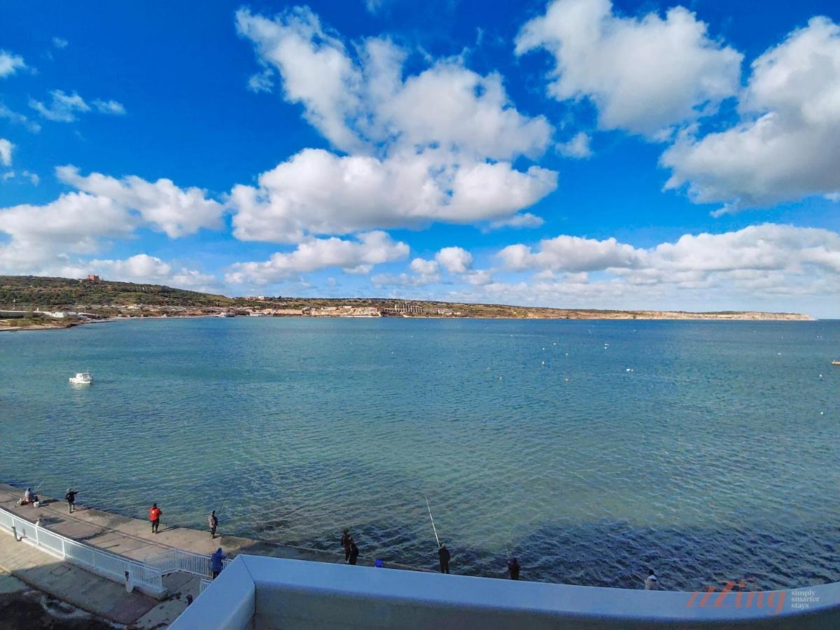 Premium Seafront Apartment with Panoramic Bay Views - B&B Mellieħa