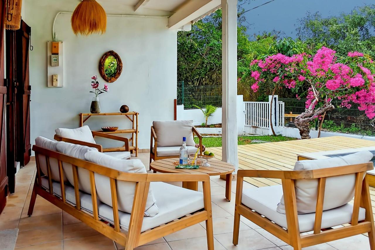 Villa Bleue Papaye - Ferienwohnung Grand-Bourg