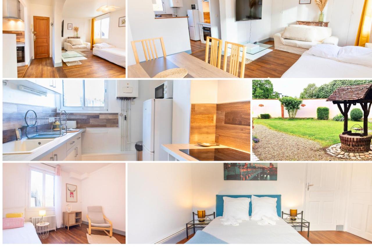 L'Odyssée Aux Trois Clés - Proche centre-ville - Jardin - B&B Évreux