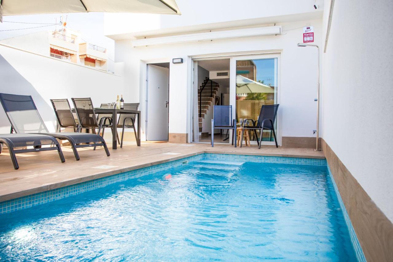 Casa Baleares 6p, private pool, sunny solarium, near beach and restaurants - Chambres d'hôtes San Pedro del Pinatar