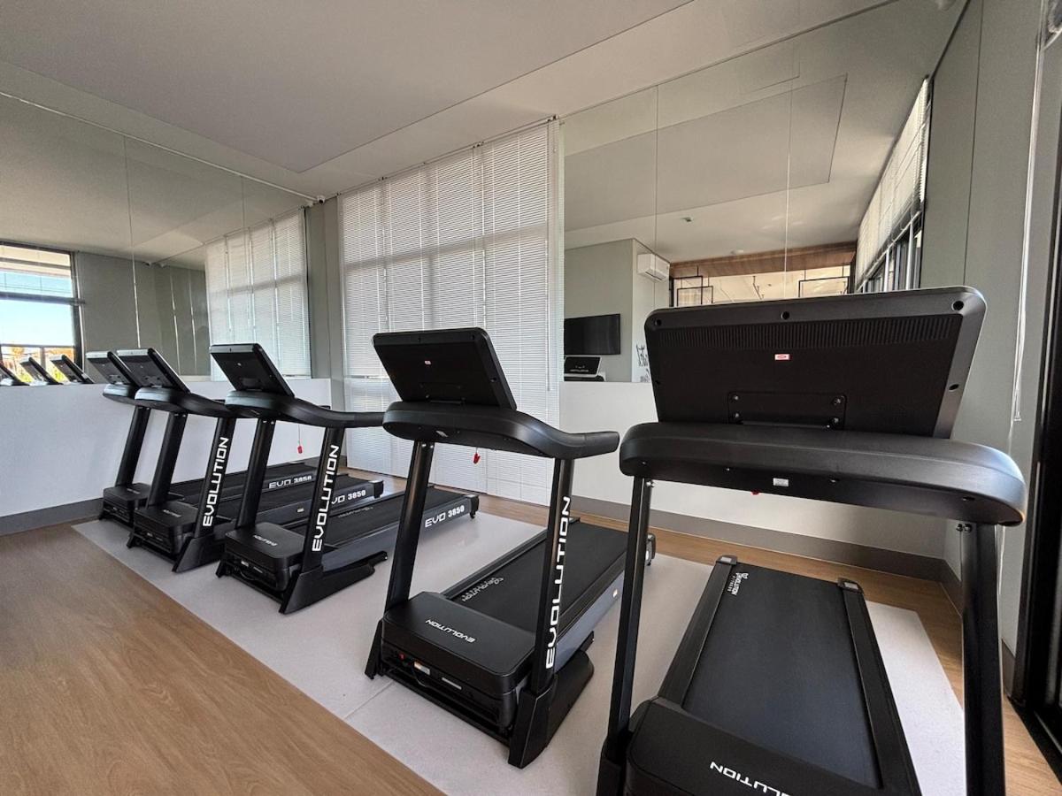 Studio Espaçoso no Batel | Condominio Completo - Chambres d'hôtes Curitiba