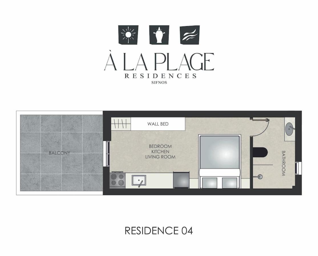 À La Plage Residences 04 - B&B Apollonía