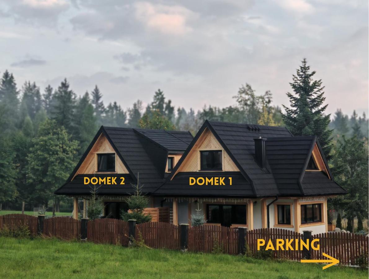M Domki Zakopane - całoroczny komfortowy domek z kominkiem, dużym ogrodem, miejscem na ognisko, dla 8 osób - Chambres d'hôtes Zakopane