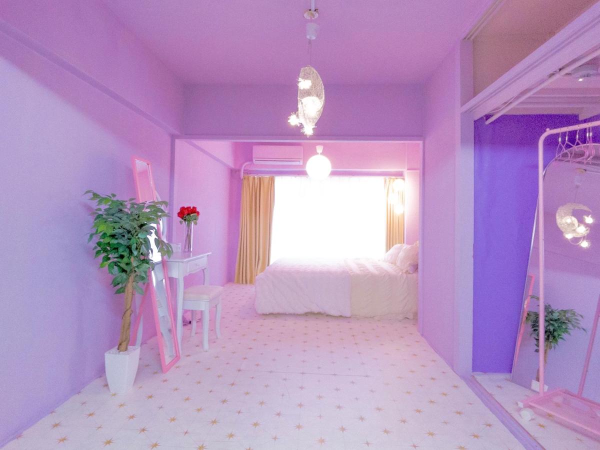 Creamymoon PInk Kawaii Local Apartment Near from Airpot Double bed - Chambres d'hôtes Tokyo