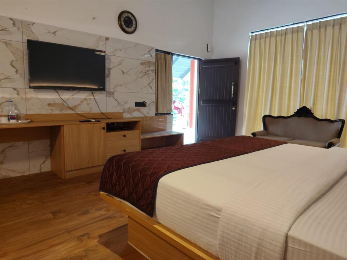 Villa mit Gartenblick