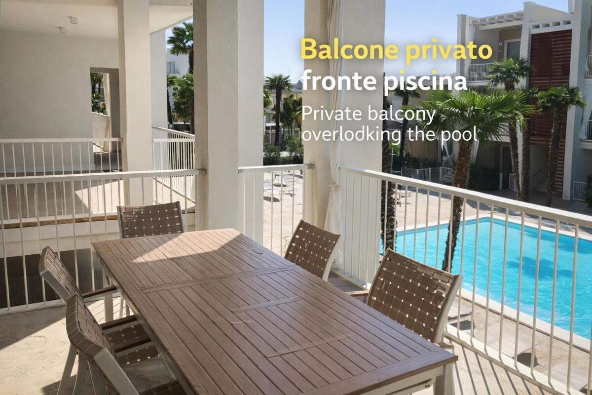 Jesolo Lido Apartment with Pool Balcony & Beach Nearby - B&B Lido di Iesolo