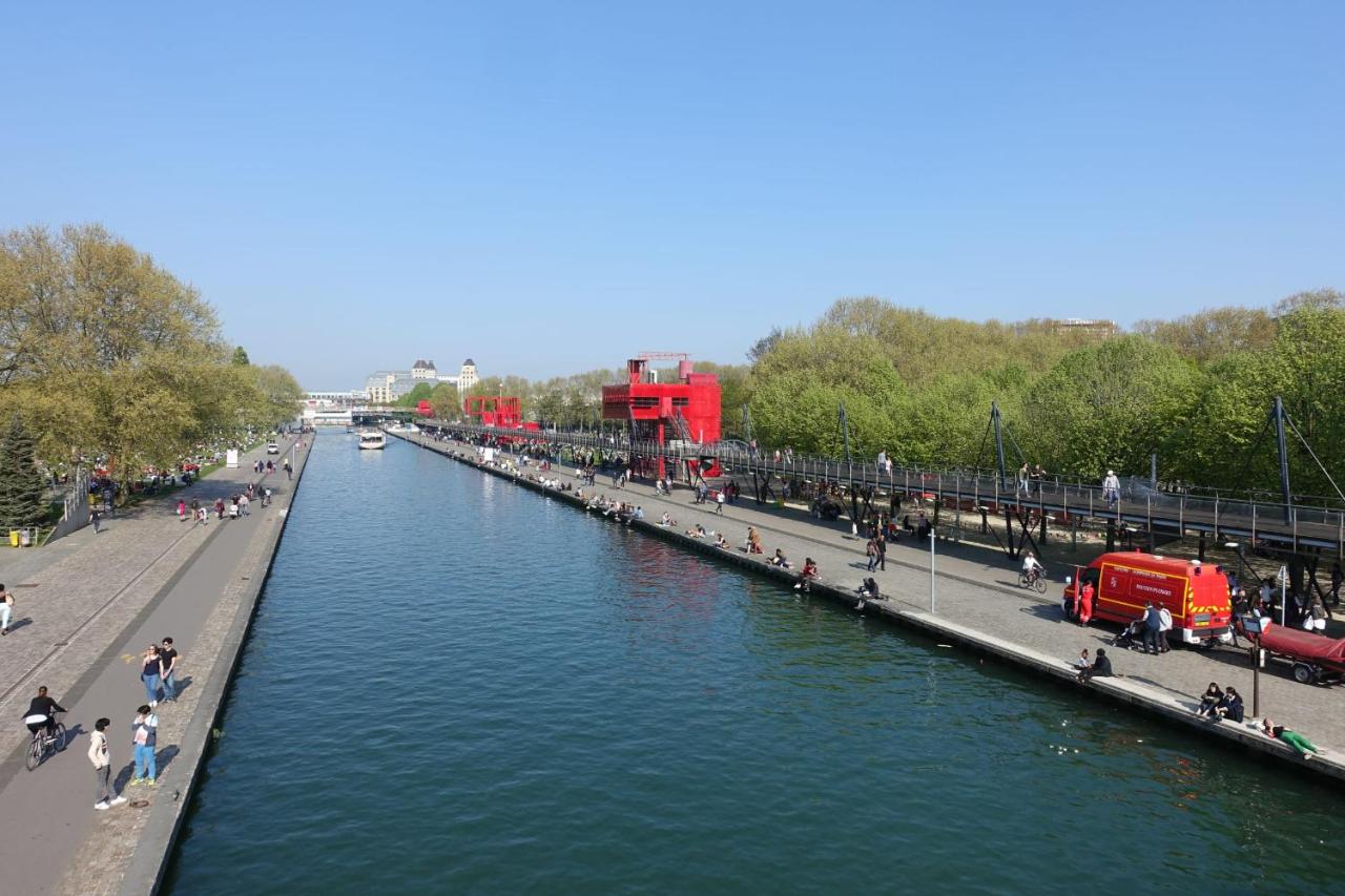Charmant appartement à côté du canal de l'Ourcq - Chambres d'hôtes Paris