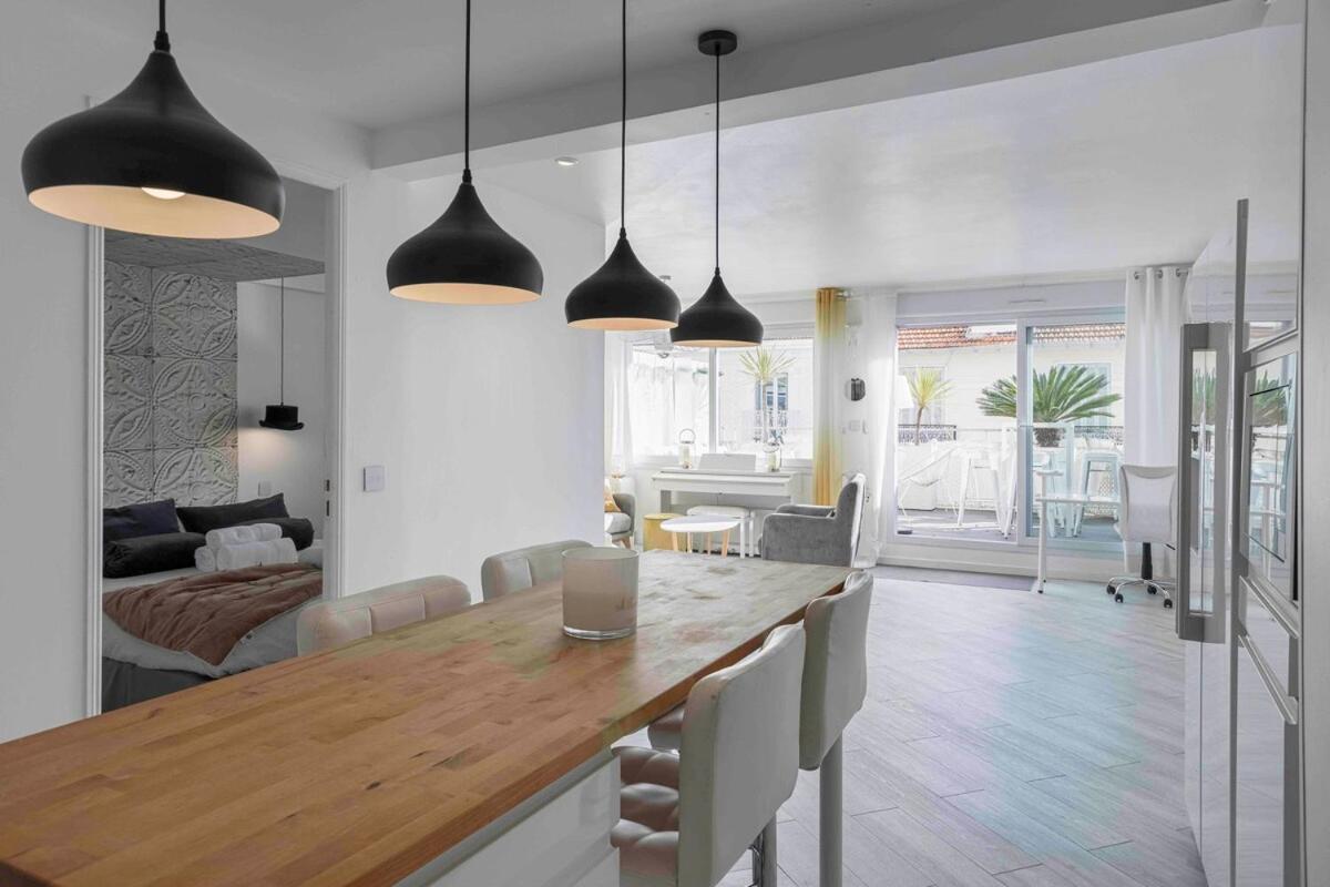Cannes Bliss - 12mn à pied du Palais, 5mn plages, clim, terrasse - Chambres d'hôtes Cannes