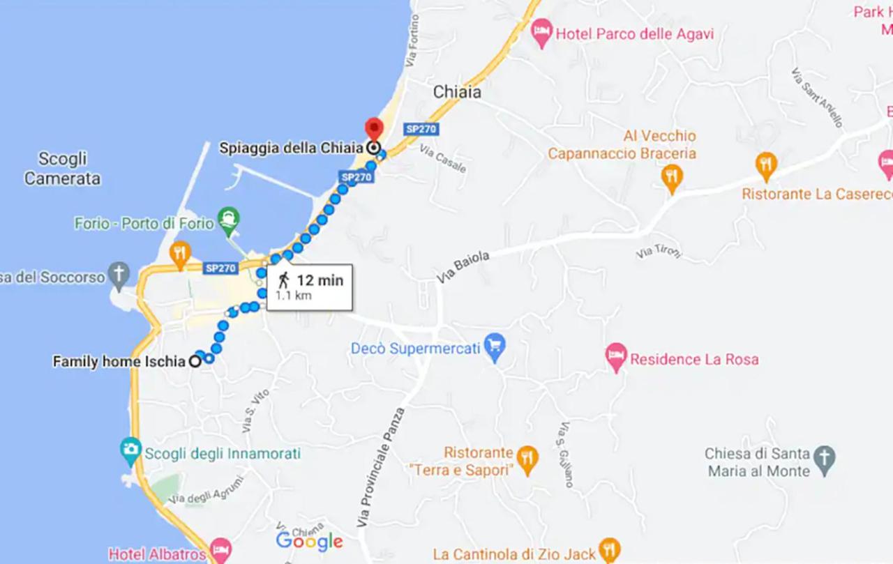 Ischia Old Town House with Private Terrace Sleeps up to 9 - Chambres d’hôtes Ischia