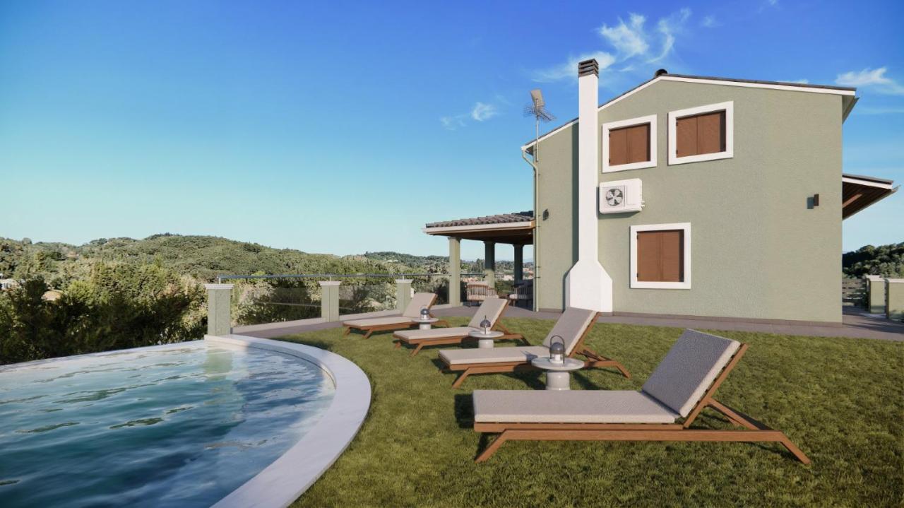 Villa Socrates Gardeno Luxury Sea View Pool Escape - B&B Vitaládes