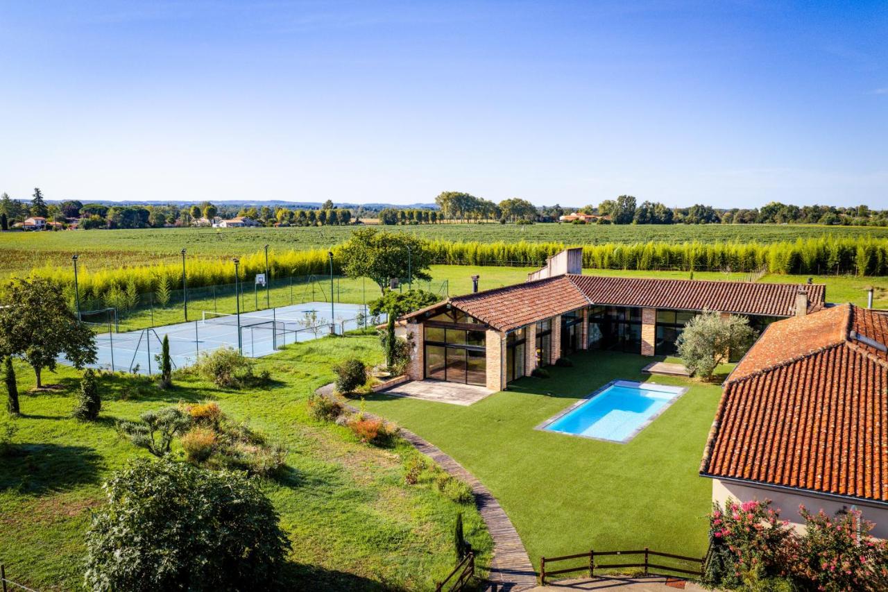 Mas d'Ora - Piscine Chauffée - Tennis - Parc - B&B Brens
