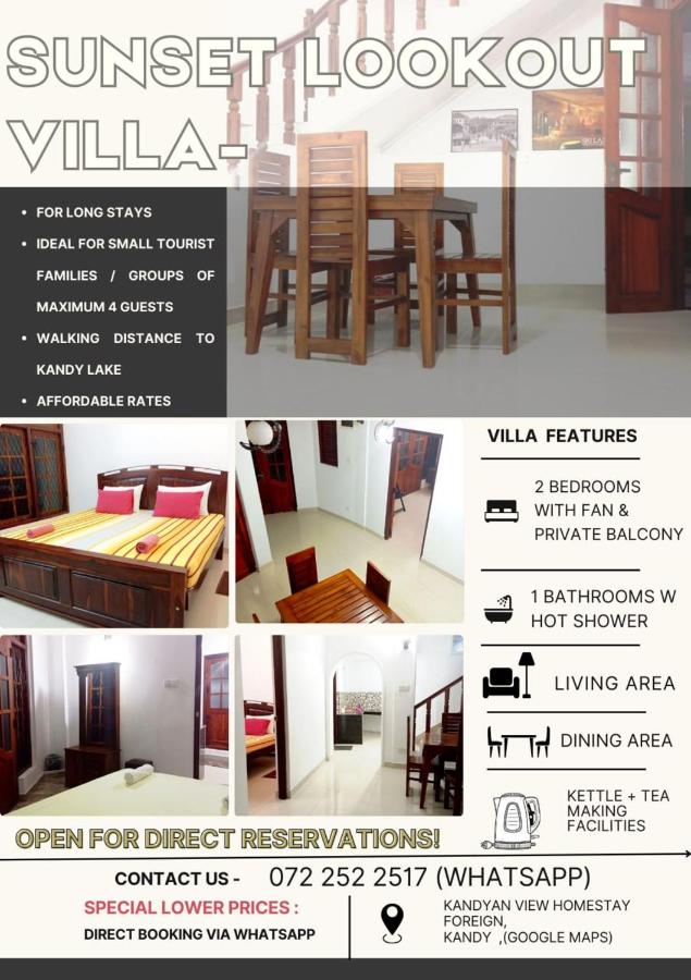Sunset Lookout Villa -Foreign - B&B Kandy