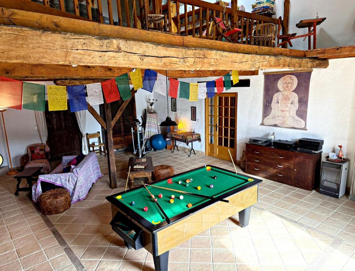 Chambres et appartement de charme dans ferme de caractère - billard, jardin et cheminée - près du Canal du Midi - Bed and Breakfast Lagarde