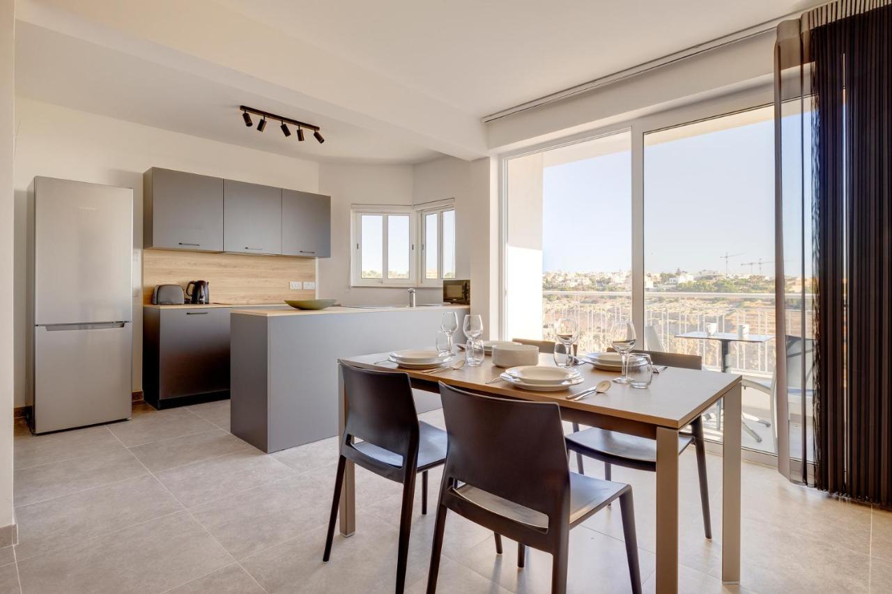 Modern 2 bedroom apartment, Valley Views KARP1-4 - B&B San Ġwann