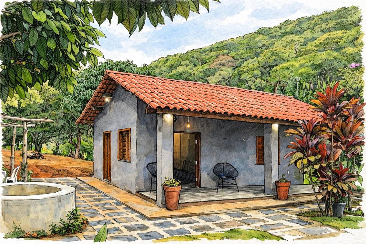 Sítio casa das fadas em Pacoti - B&B Pacoti